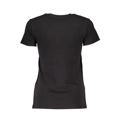 Black Cotton Tops & T-Shirt