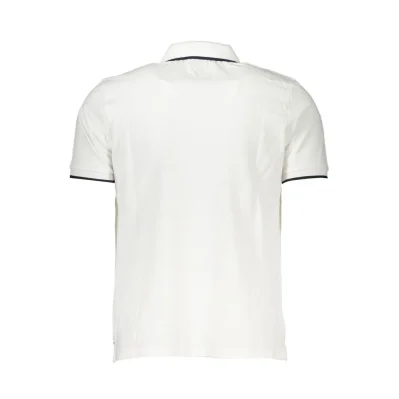 White Cotton Polo Shirt