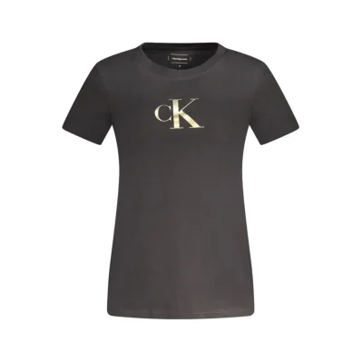 Black Cotton Tops & T-Shirt