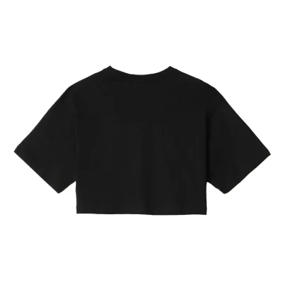 Black Cotton Tops & T-Shirt