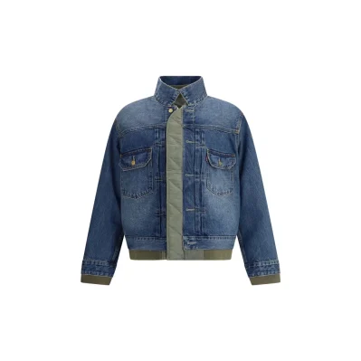 Sacai X Levi's reversible denim Jacket