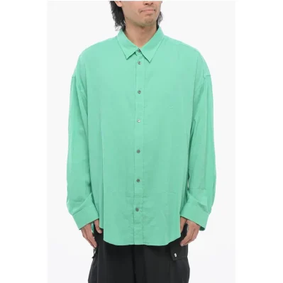 Solid Color Long Sleeves Polo Shirt