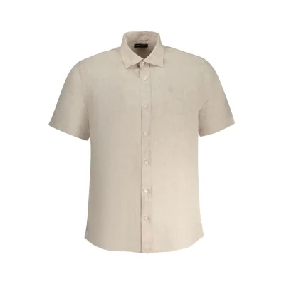Beige Linen Shirt