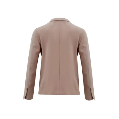 Gray Polyester Jackets & Coat