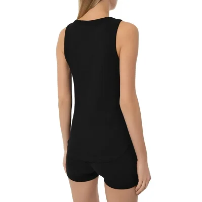 Black Cotton Tops & T-Shirt