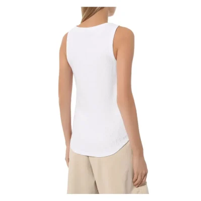 White Cotton Tops & T-Shirt