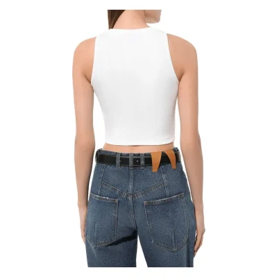White Cotton Tops & T-Shirt
