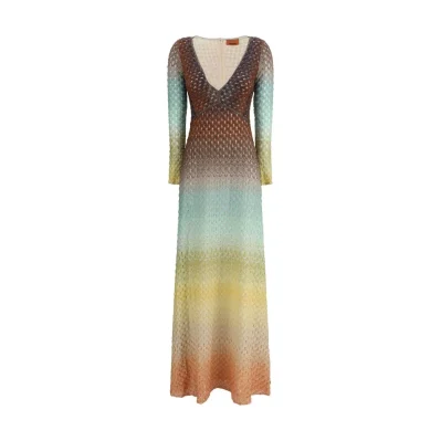Lurex long Dress