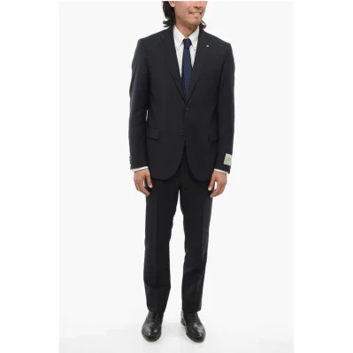 CC COLLECTION Virgin Wool RIGHT Suit with Flap Pockets