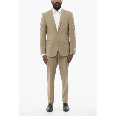 CC COLLECTION Stretch Wool REFINED Suit with Flap Pockets
