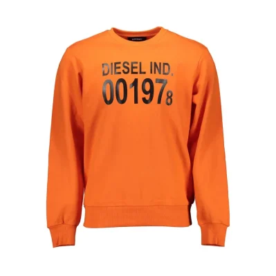 Orange Cotton Sweater