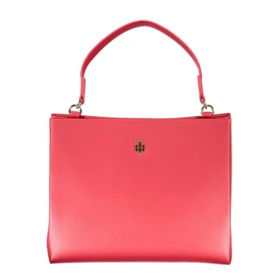 Red Polyethylene Handbag
