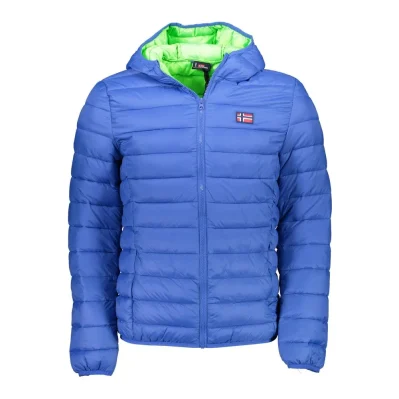 Blue Polyamide Jacket