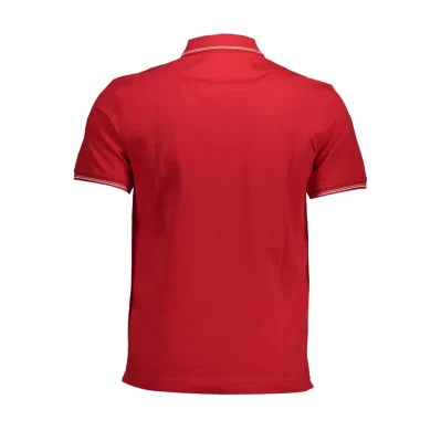 Red Cotton Polo Shirt