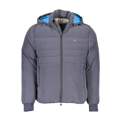 Blue Polyester Jacket