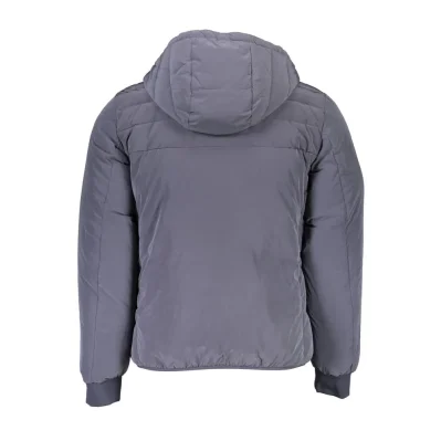 Blue Polyester Jacket