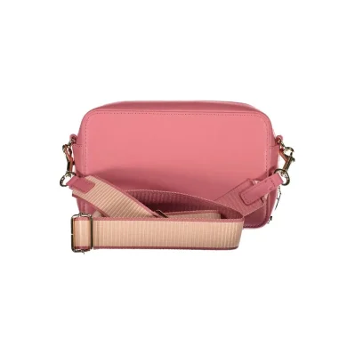 Pink Polyethylene Handbag