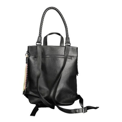 Black Polyethylene Backpack