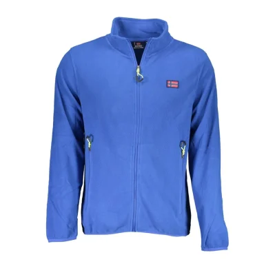 Blue Polyester Sweater