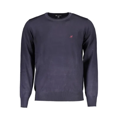 Blue Nylon Sweater