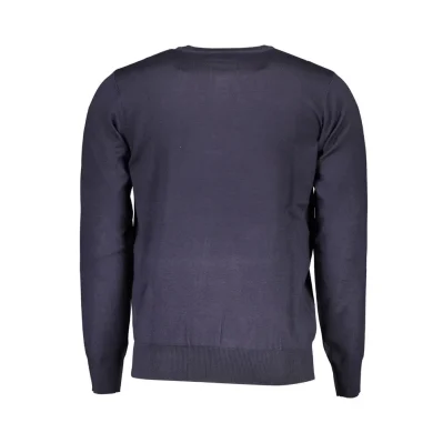 Blue Nylon Sweater