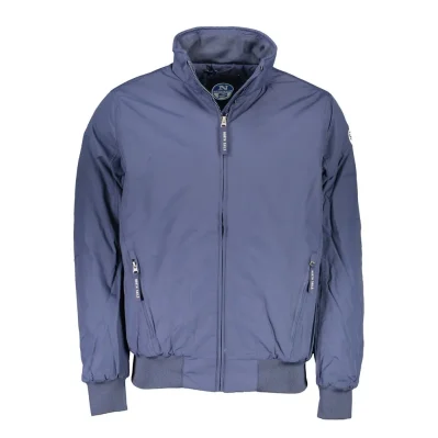 Blue Polyester Jacket