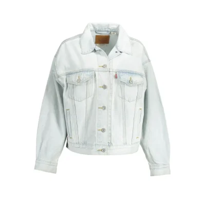 Blue Cotton Jackets & Coat