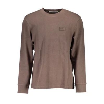 Brown Cotton Sweater
