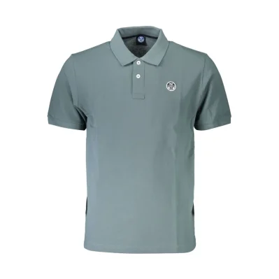 Green Cotton Polo Shirt