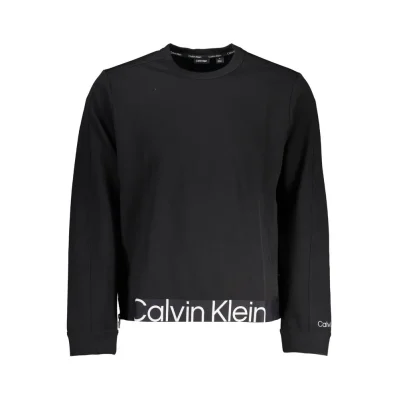 Black Polyester Sweater