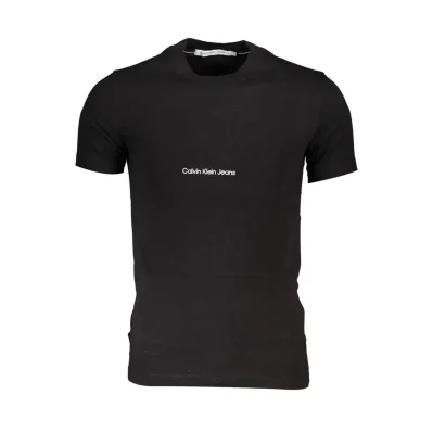 Black Cotton T-Shirt