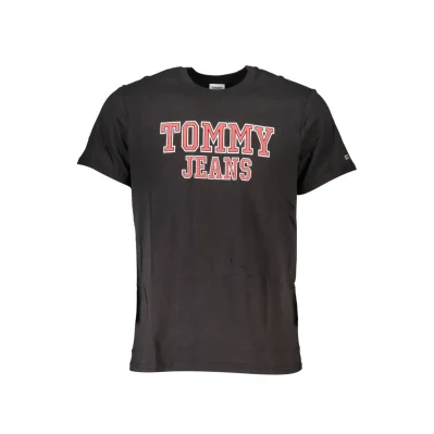 Black Cotton T-Shirt