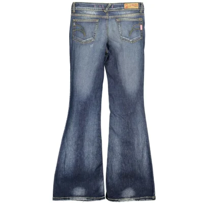 Blue Cotton Jeans & Pant