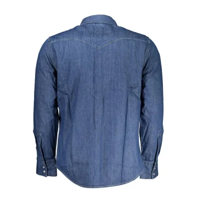 Blue Cotton Shirt