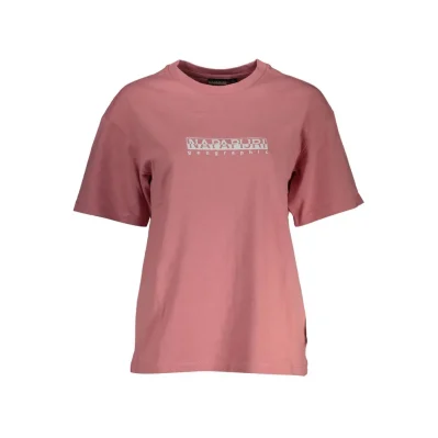 Pink Cotton Tops & T-Shirt