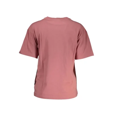 Pink Cotton Tops & T-Shirt