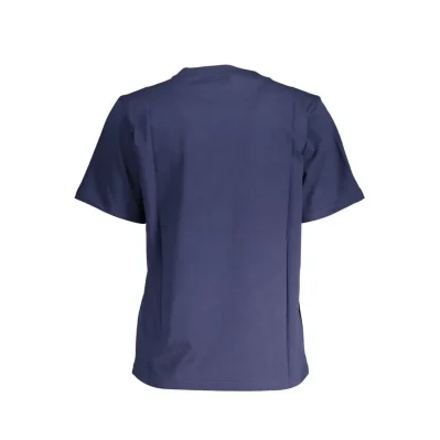 Blue Cotton Tops & T-Shirt