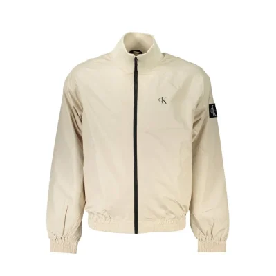 Beige Polyester Jacket