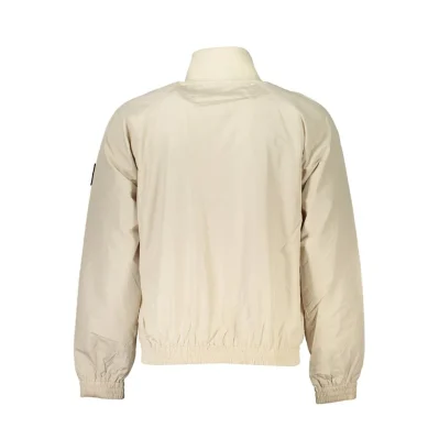 Beige Polyester Jacket