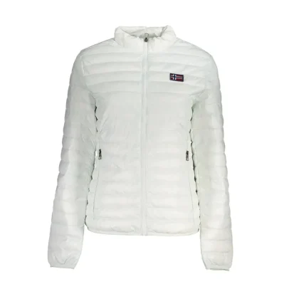 White Polyamide Jackets & Coat