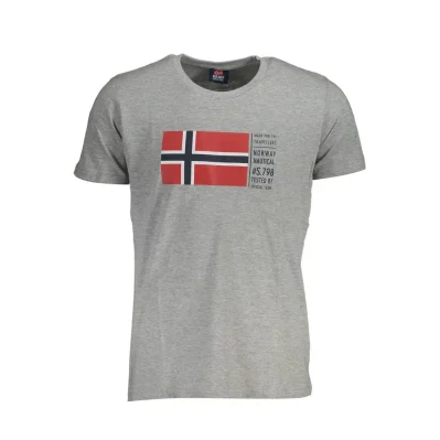 Gray Cotton T-Shirt