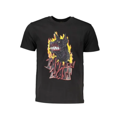 Black Cotton T-Shirt