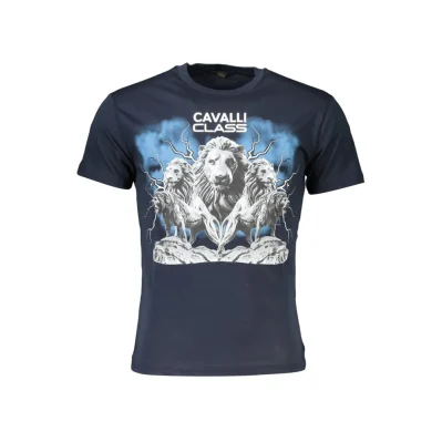 Blue Cotton T-Shirt