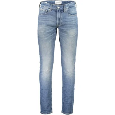 Blue Cotton Jeans & Pant