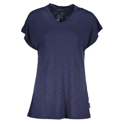 Blue Viscose Tops & T-Shirt
