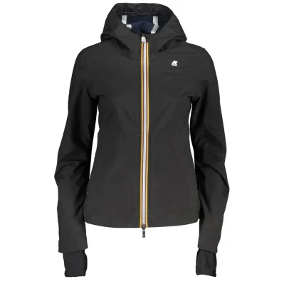 Black Polyester Jackets & Coat