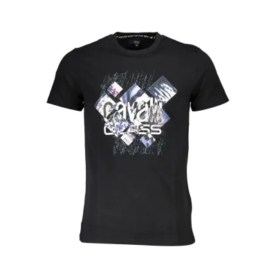 Black Cotton T-Shirt