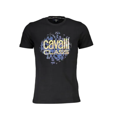 Black Cotton T-Shirt