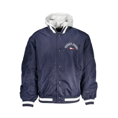 Blue Polyamide Jacket