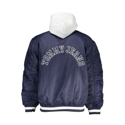 Blue Polyamide Jacket